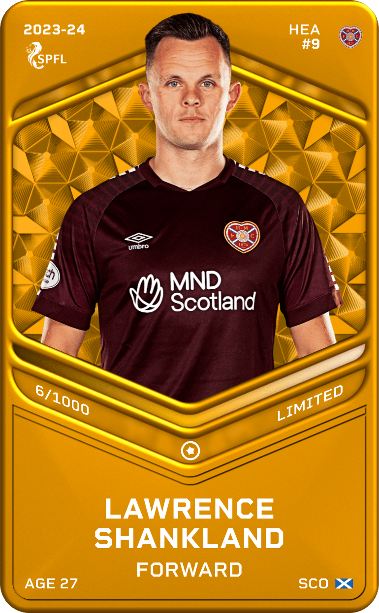 Lawrence Shankland 2023-24 • Limited 6/1000