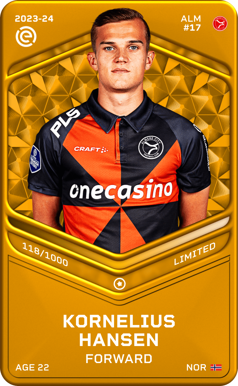 Kornelius Hansen 2023-24 • Limited 118/1000