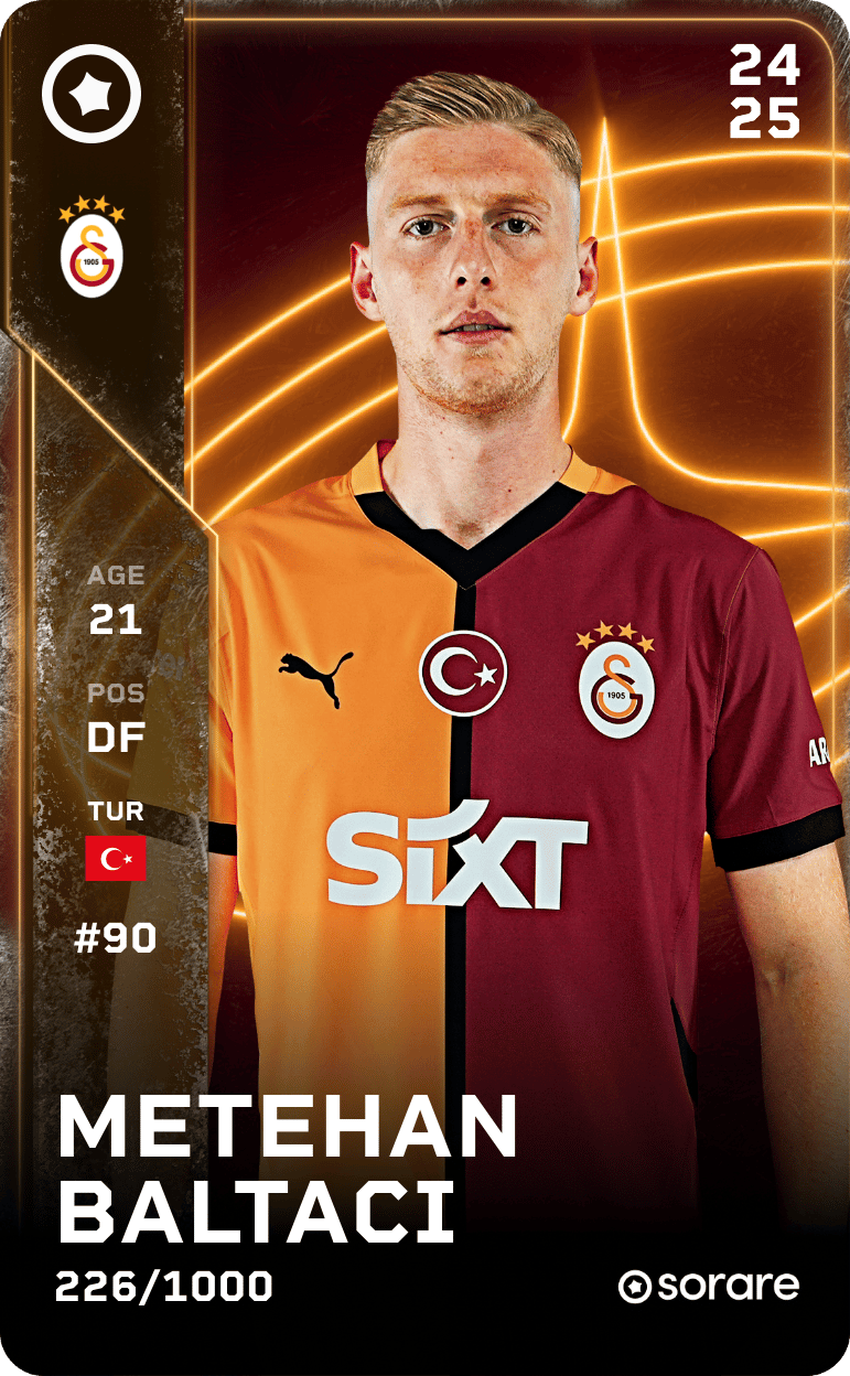 Metehan Baltacı 2024-25 • Limited 226/1000
