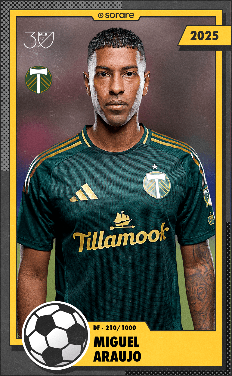 Miguel Araujo 2025-26 • Limited 210/1000