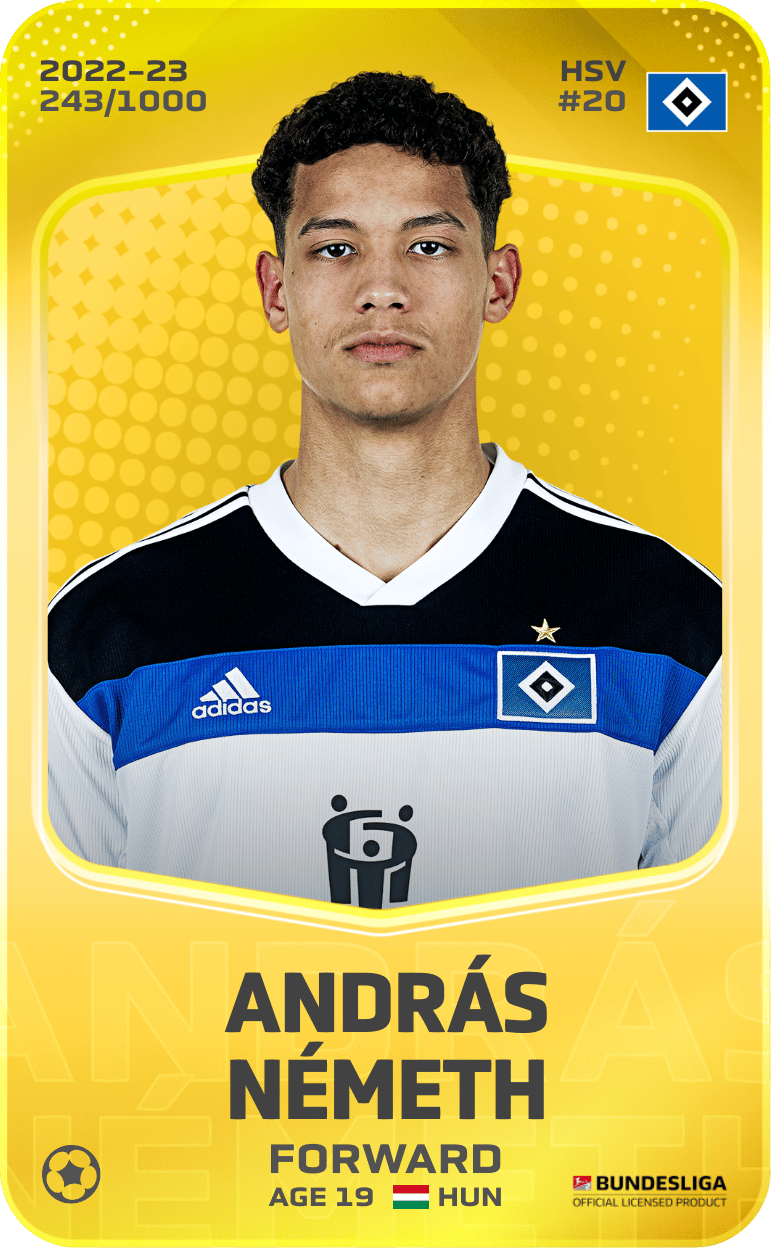 András Németh 2022-23 • Limited 243/1000