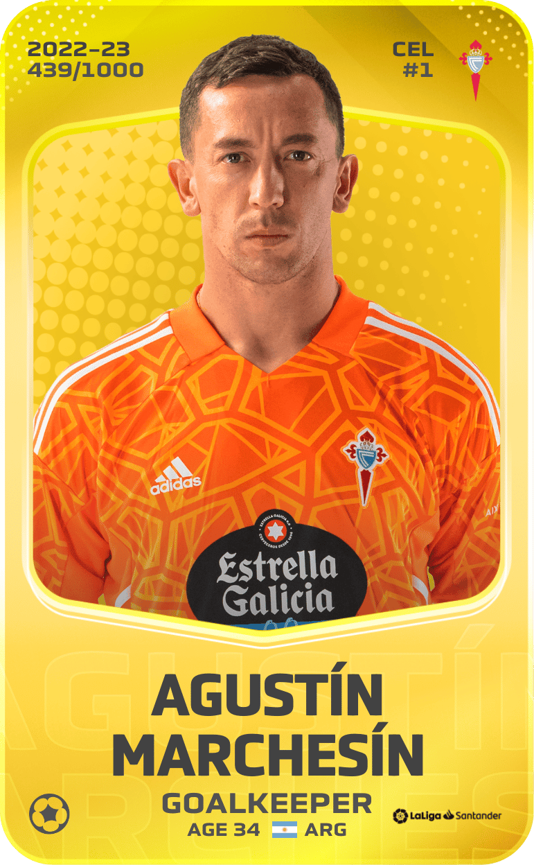 Agustín Marchesín 2022-23 • Limited 439/1000