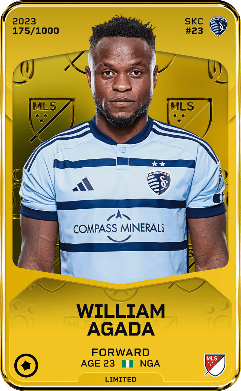 William Agada 2023-24 • Limited 175/1000