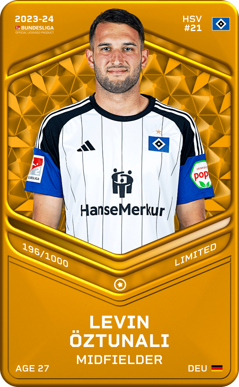 Levin Öztunali 2023-24 • Limited 196/1000