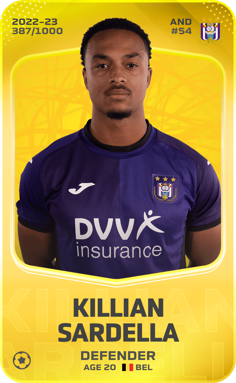 Killian Sardella 2022-23 • Limited 387/1000