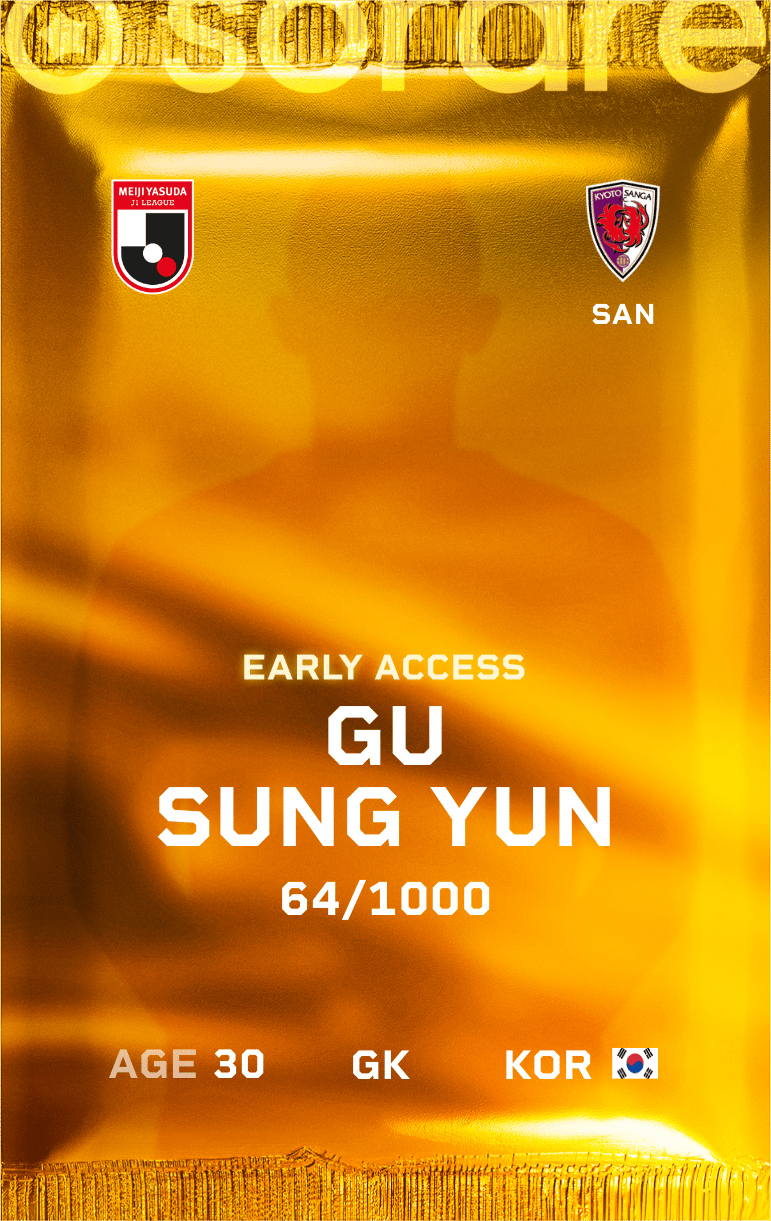 GU SUNG YUN 2025-26 • Limited 64/1000