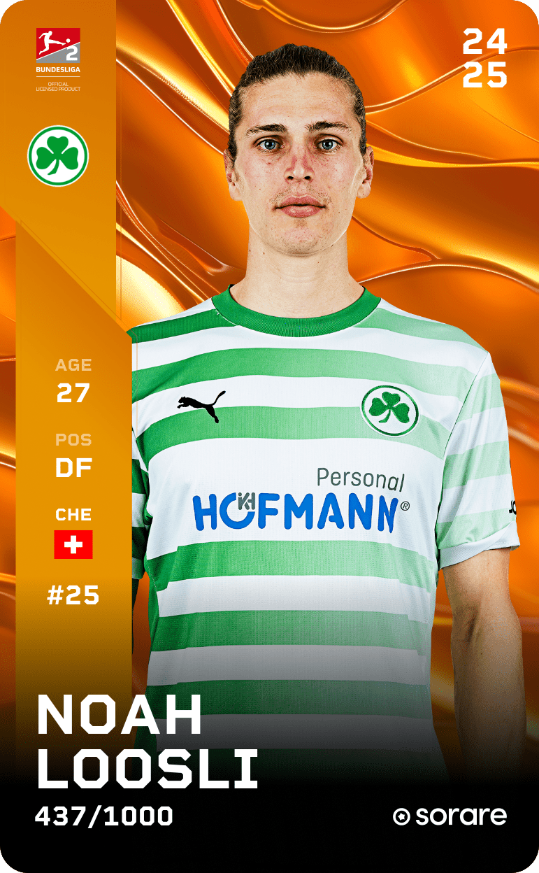 Noah Loosli 2024-25 • Limited 437/1000