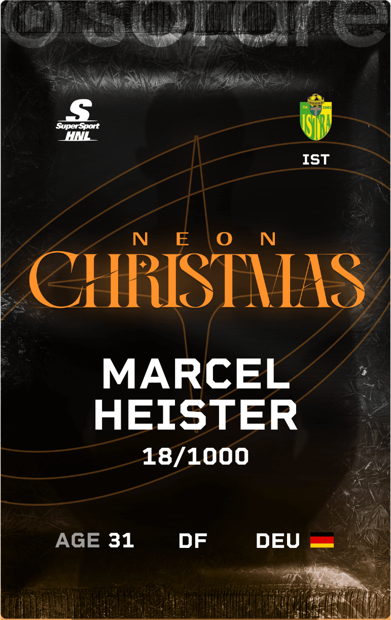 Marcel Heister 2024-25 • Limited 18/1000