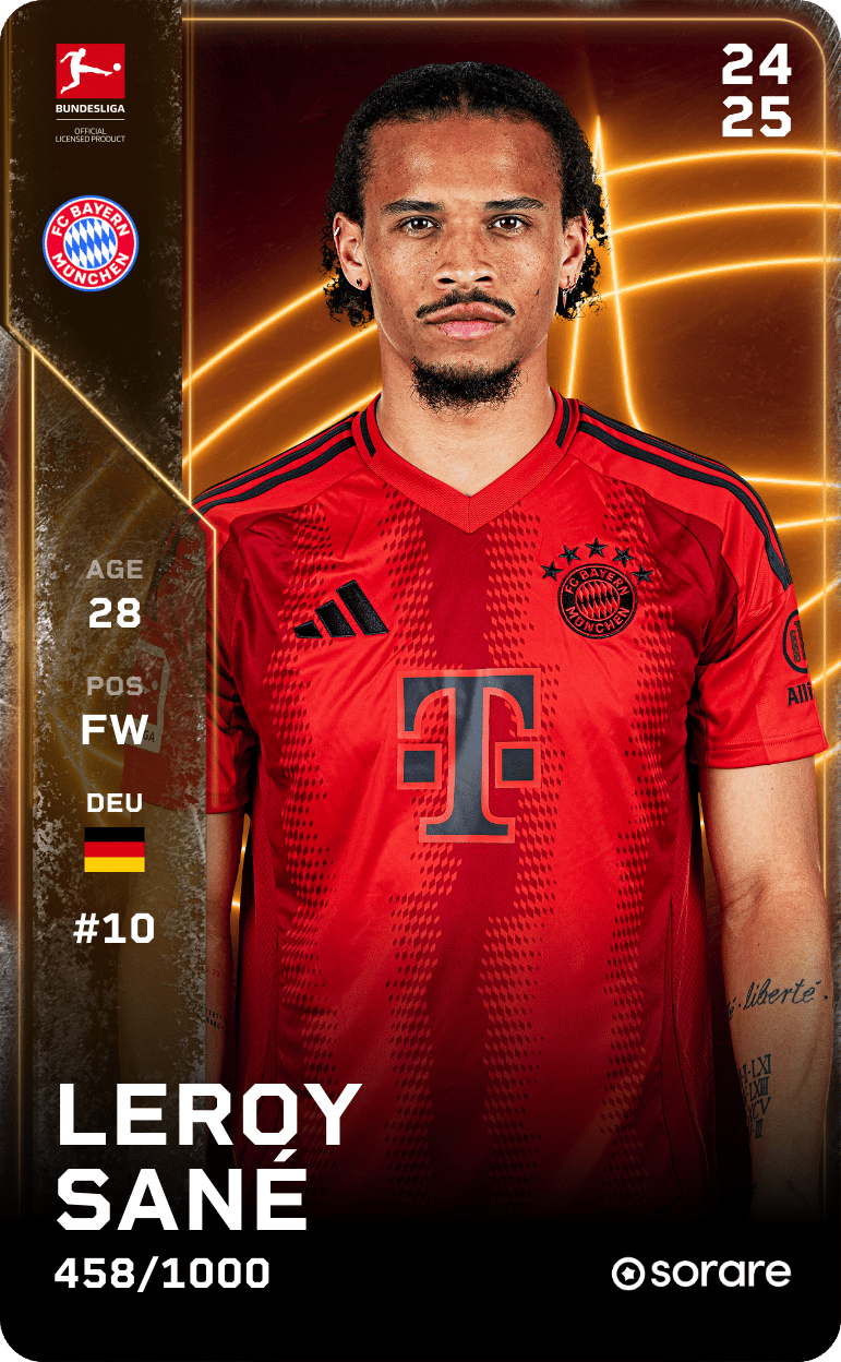 Leroy Sané 2024-25 • Limited 458/1000