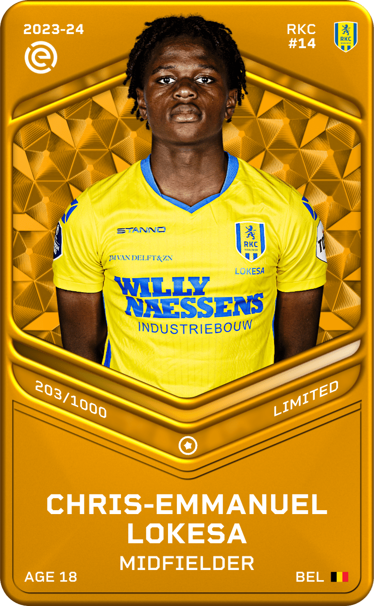 Chris-Emmanuel Lokesa 2023-24 • Limited 203/1000