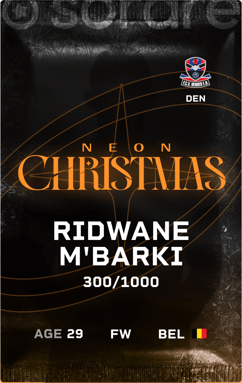 Ridwane M'Barki 2024-25 • Limited 300/1000