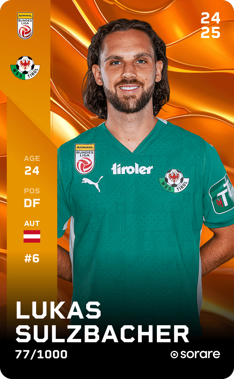 Lukas Sulzbacher 2024-25 • Limited 77/1000