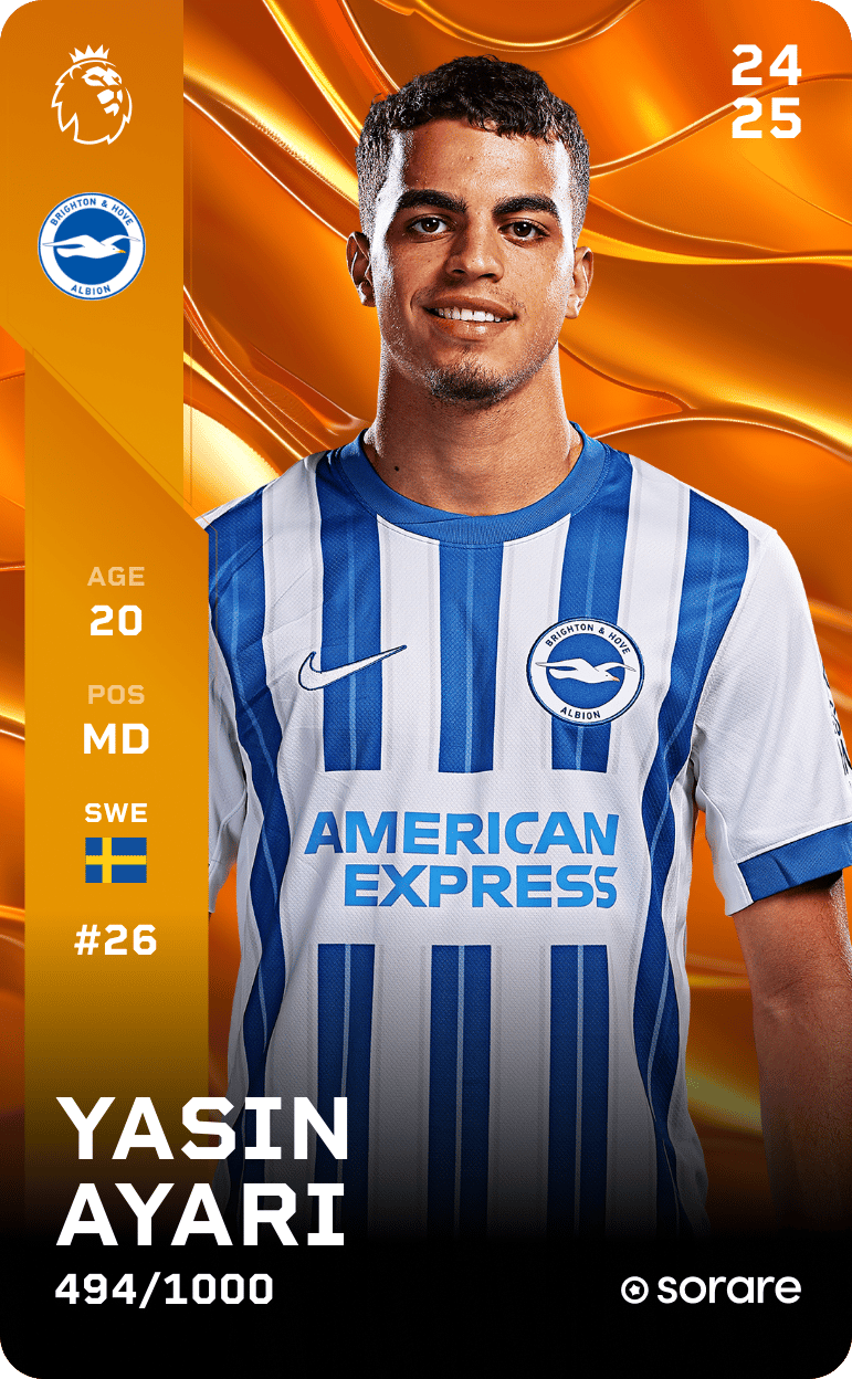 Yasin Ayari 2024-25 • Limited 494/1000