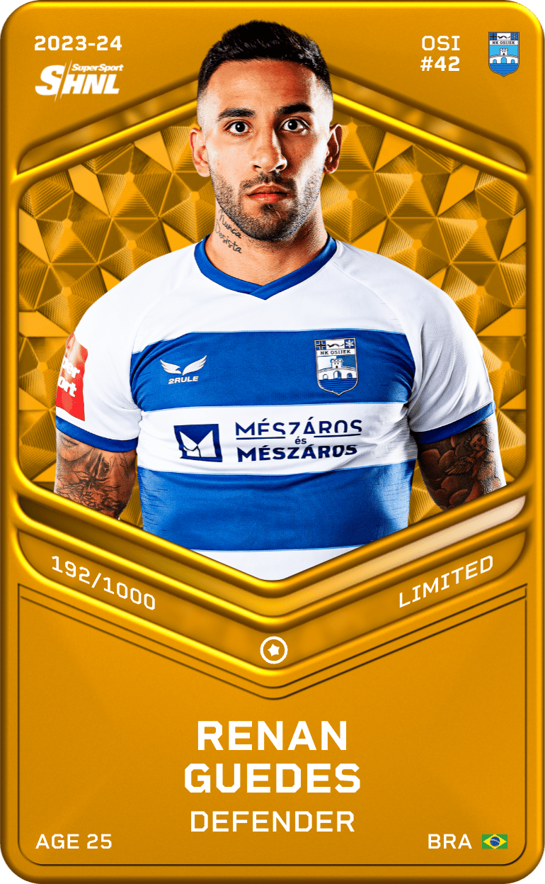 Renan Guedes 2023-24 • Limited 192/1000