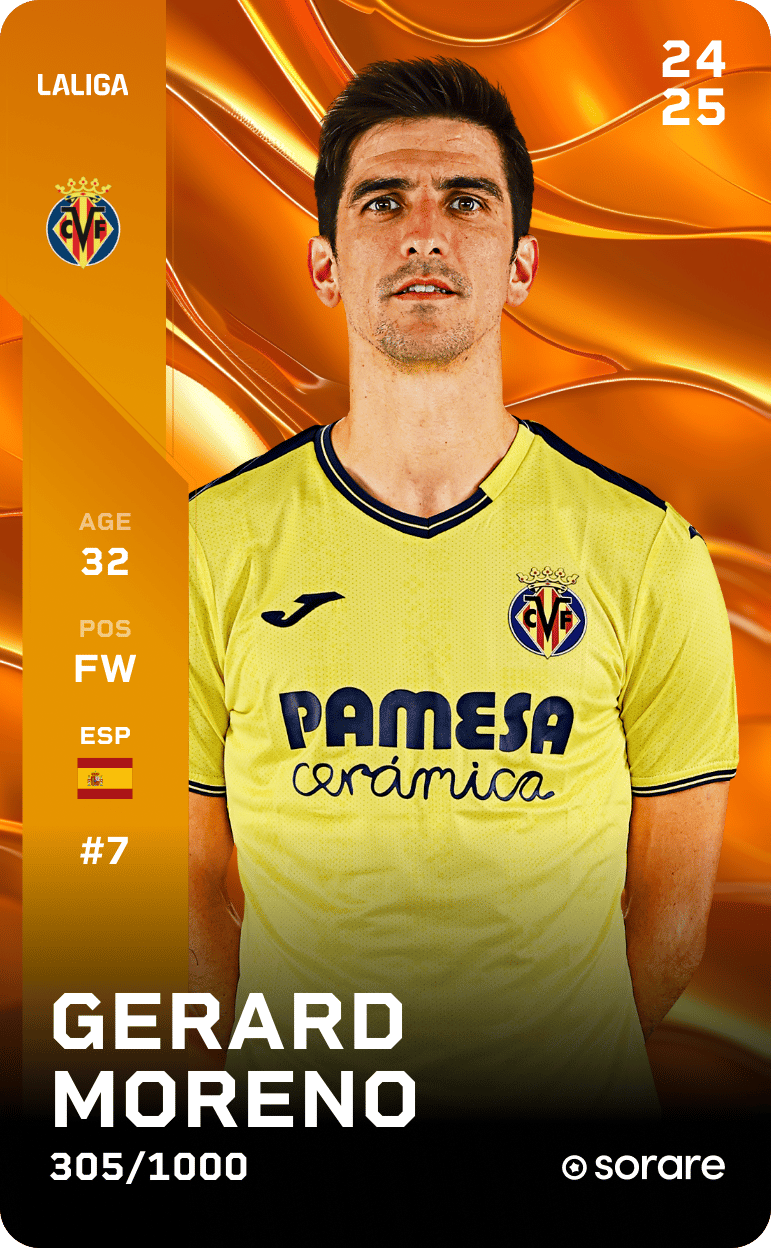 Gerard Moreno 2024-25 • Limited 305/1000