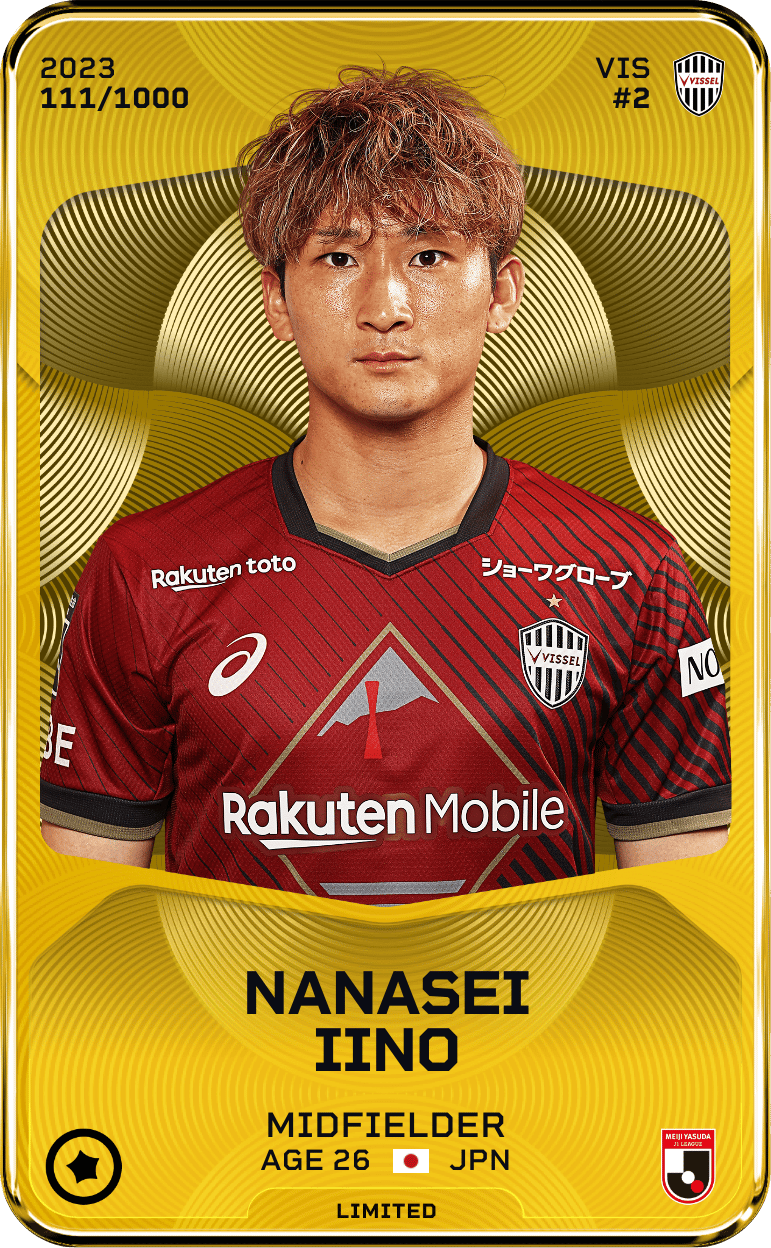 Nanasei Iino 2023-24 • Limited 111/1000