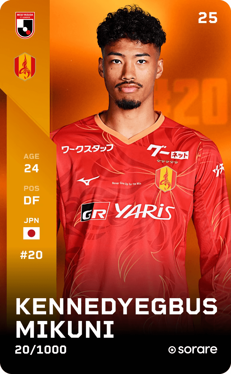 KennedyEgbus Mikuni 2025-26 • Limited 20/1000