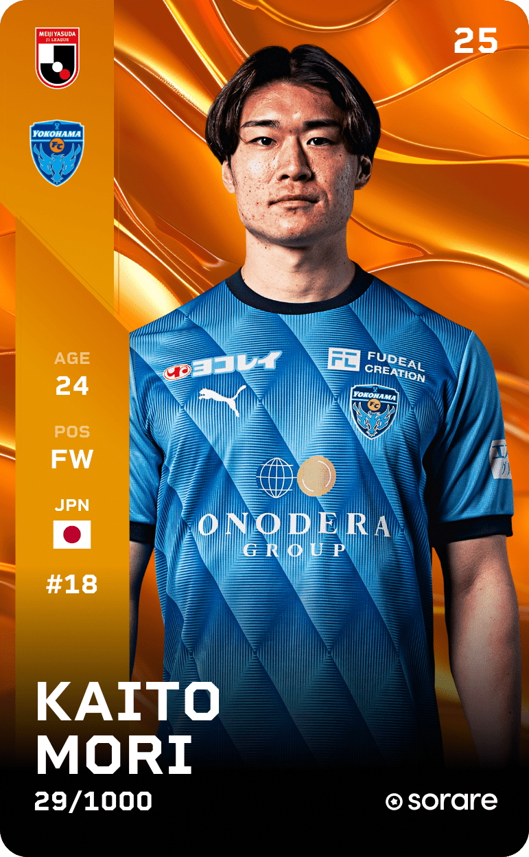 Kaito Mori 2025-26 • Limited 29/1000