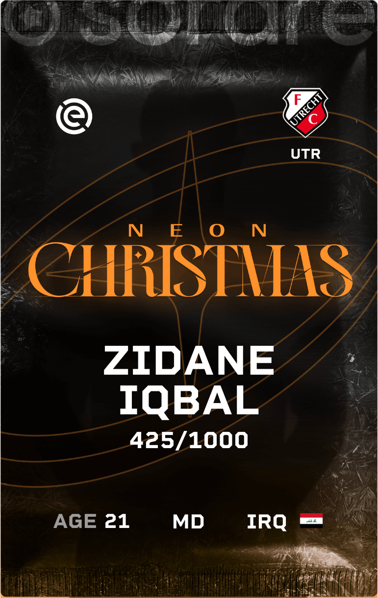 Zidane Iqbal 2024-25 • Limited 425/1000