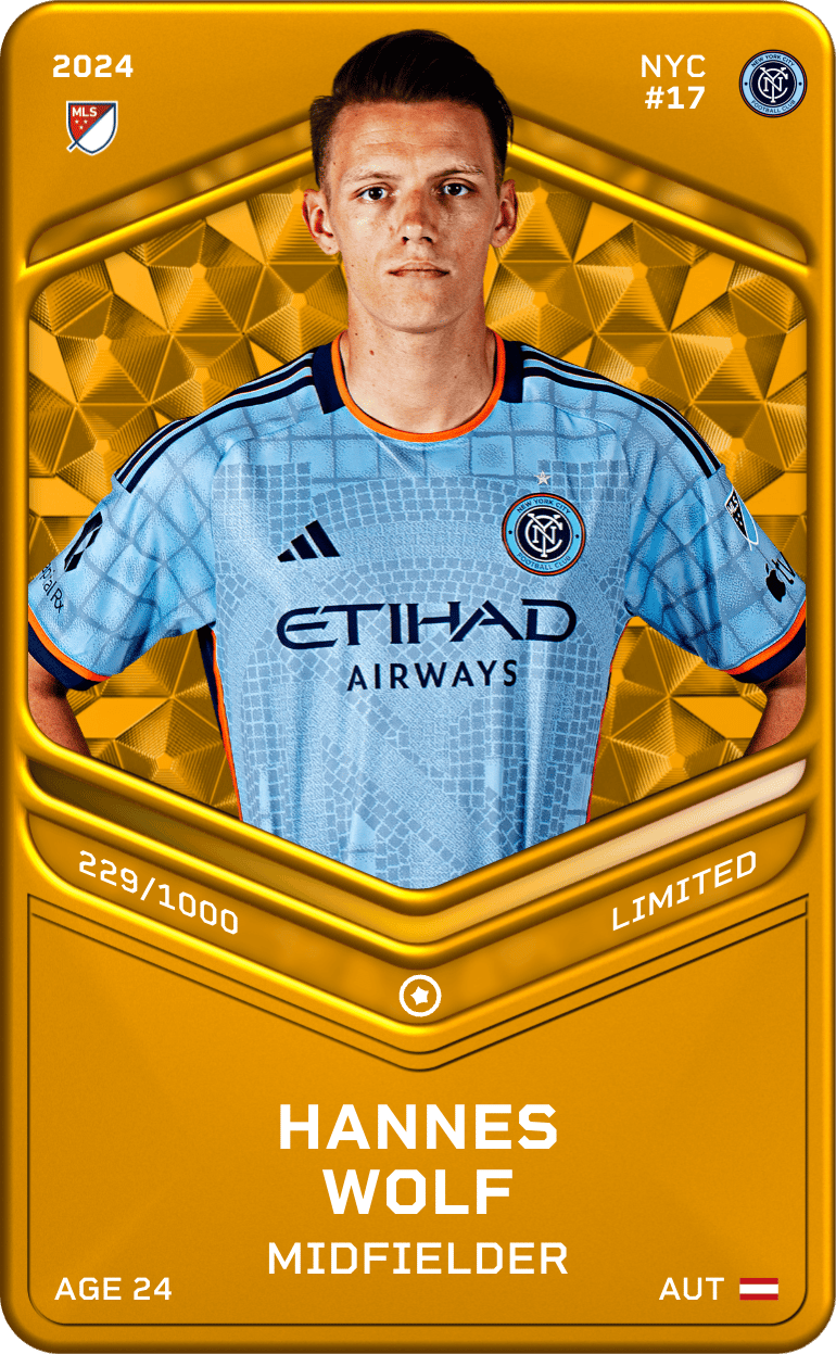 Hannes Wolf 2024-25 • Limited 229/1000
