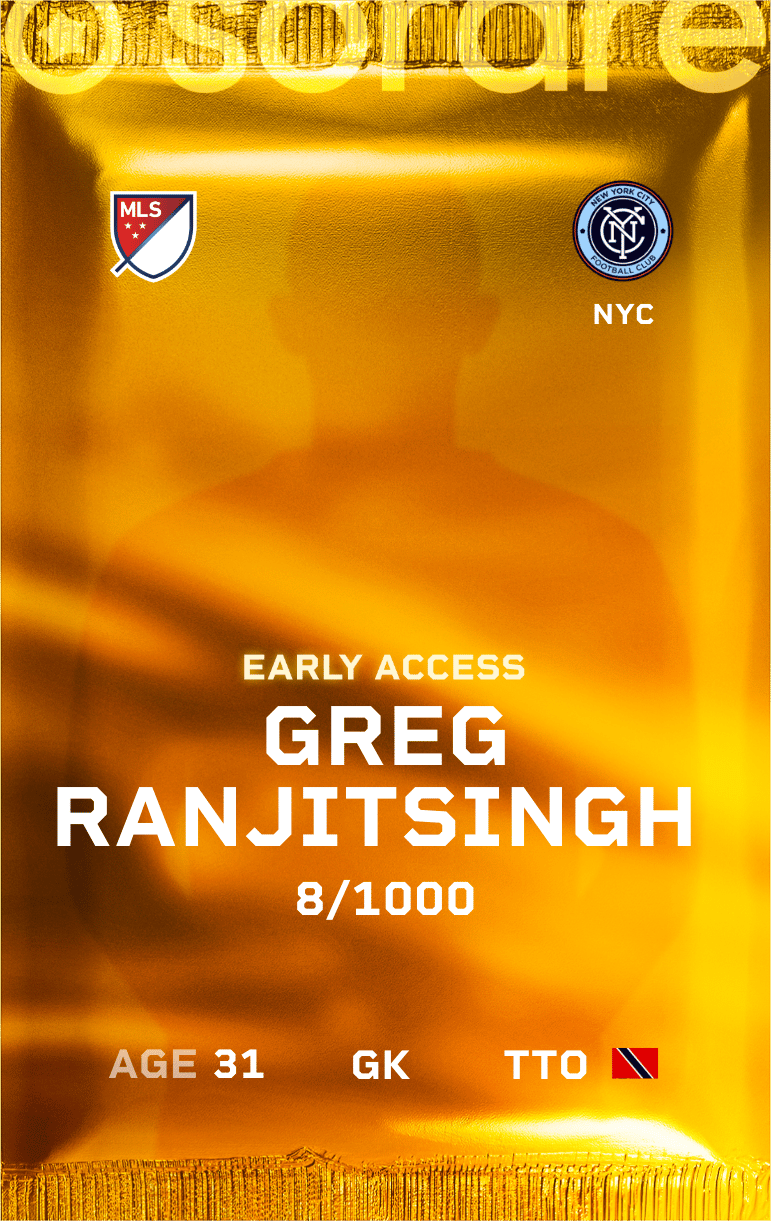 Greg Ranjitsingh 2025-26 • Limited 8/1000