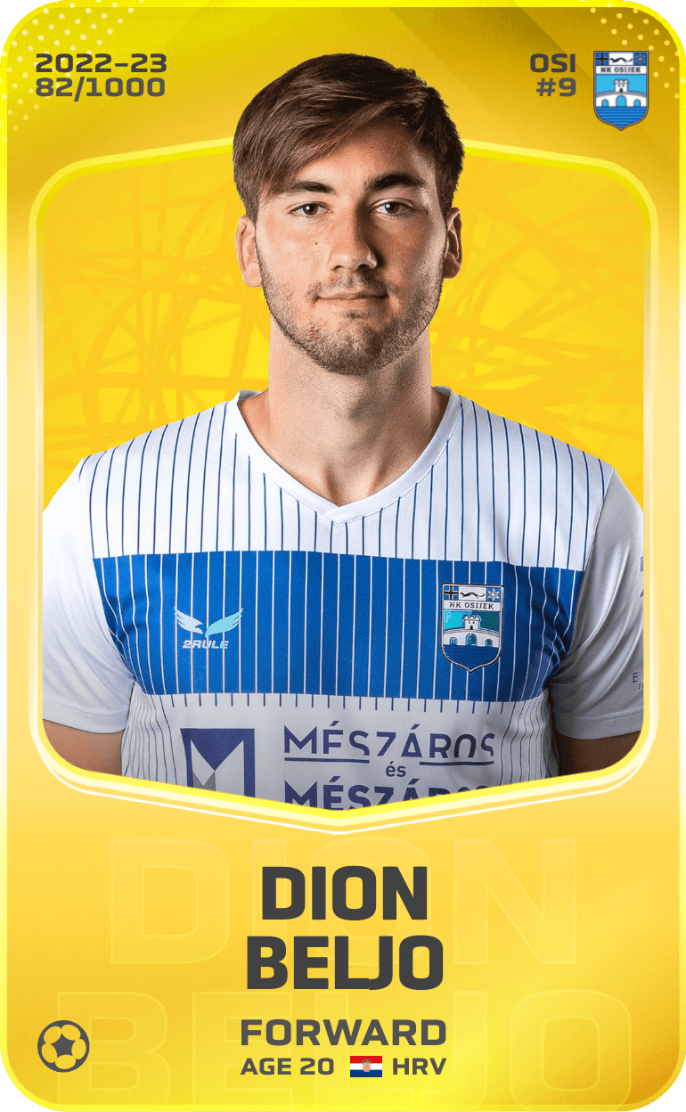 Dion Beljo 2022-23 • Limited 82/1000