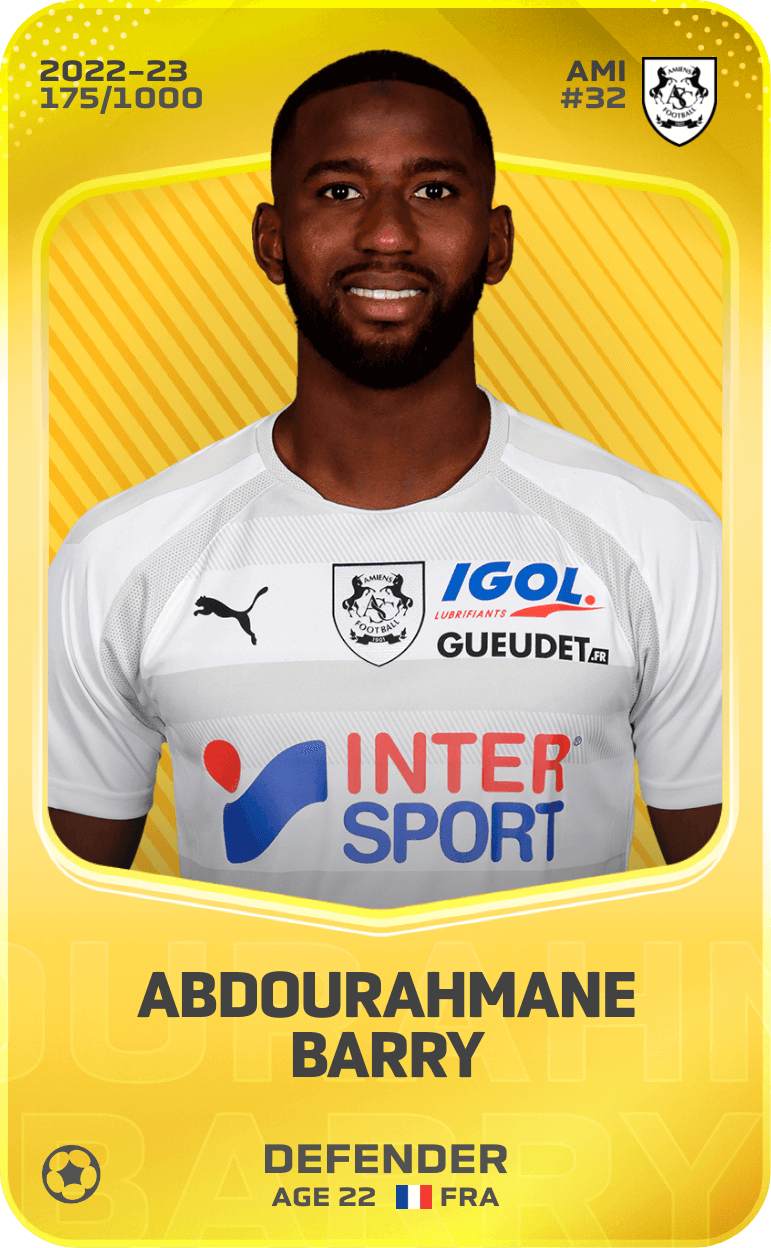 Abdourahmane Barry 2022-23 • Limited 175/1000