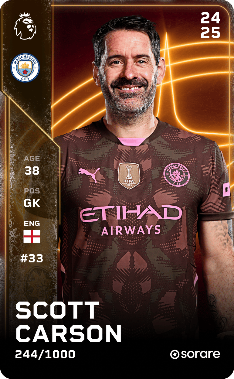 Scott Carson 2024-25 • Limited 244/1000