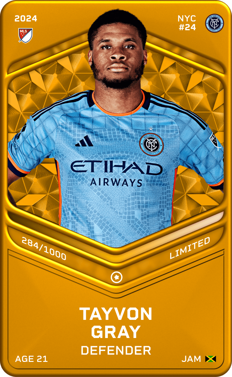 Tayvon Gray 2024-25 • Limited 284/1000