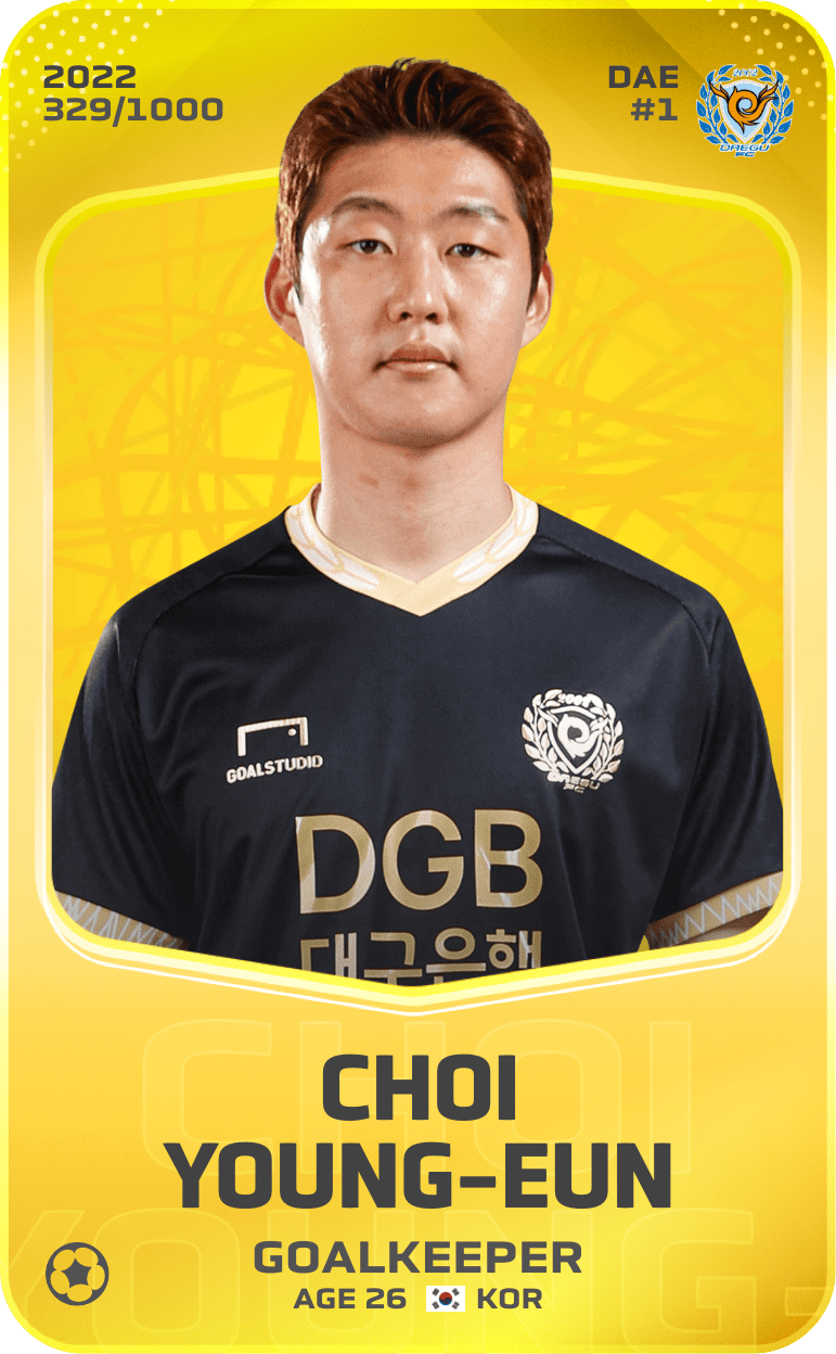 Choi Young-Eun 2022-23 • Limited 329/1000