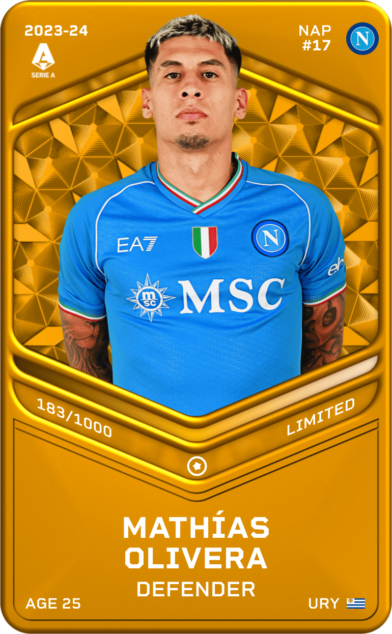 Mathías Olivera 2023-24 • Limited 183/1000