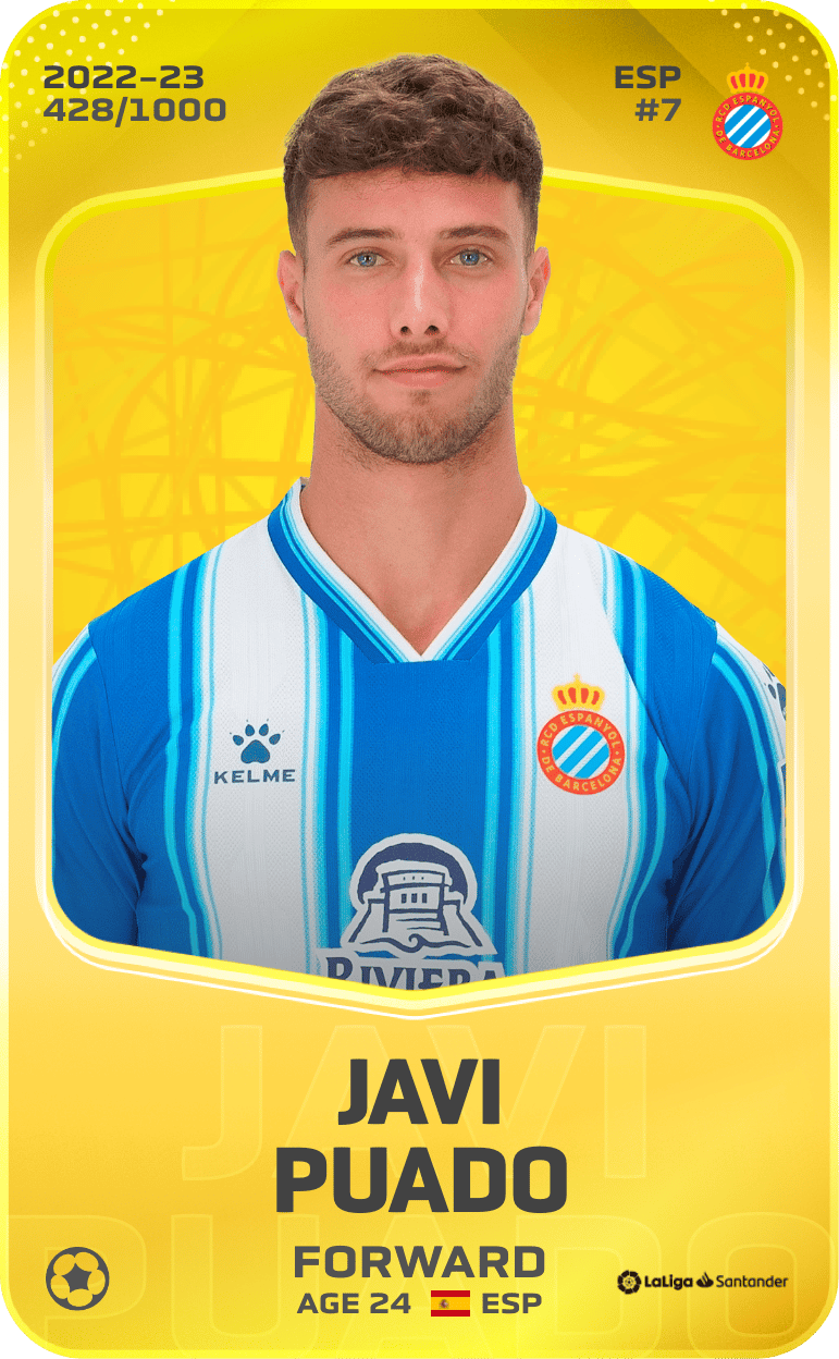 Javi Puado 2022-23 • Limited 428/1000