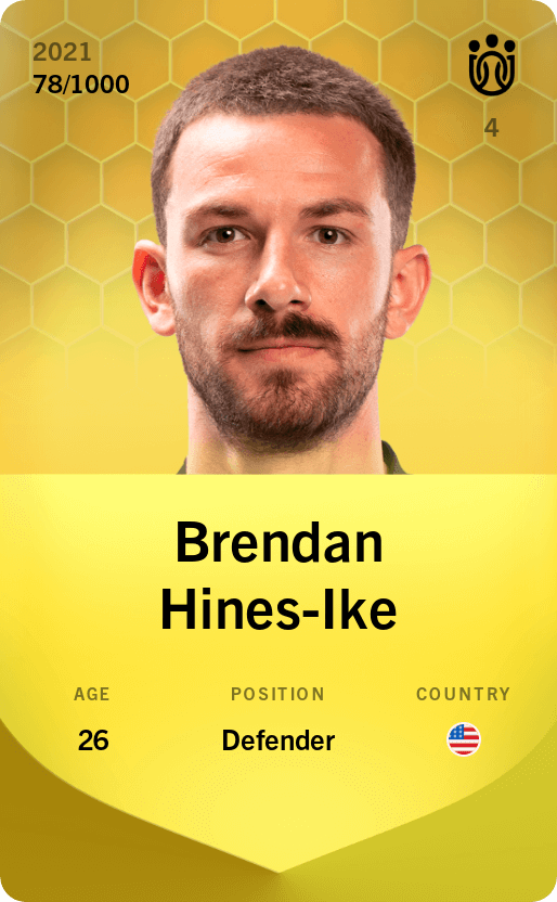 Brendan Hines-Ike 2021-22 • Limited 78/1000