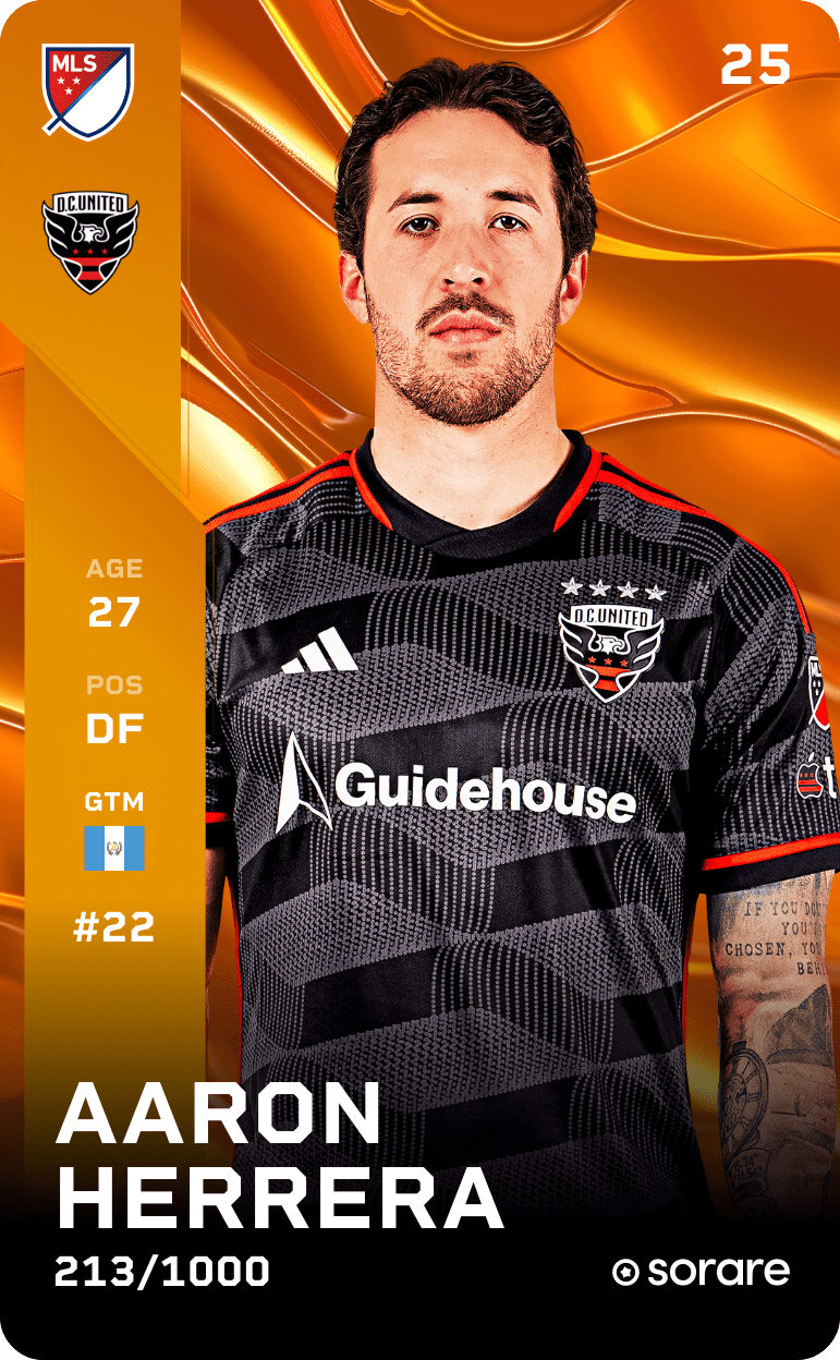 Aaron Herrera 2025-26 • Limited 213/1000