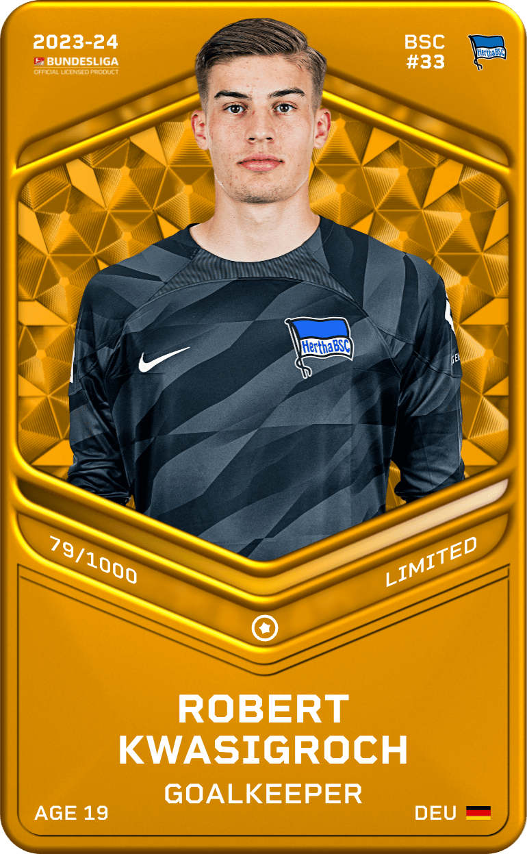Robert Kwasigroch 2023-24 • Limited 79/1000