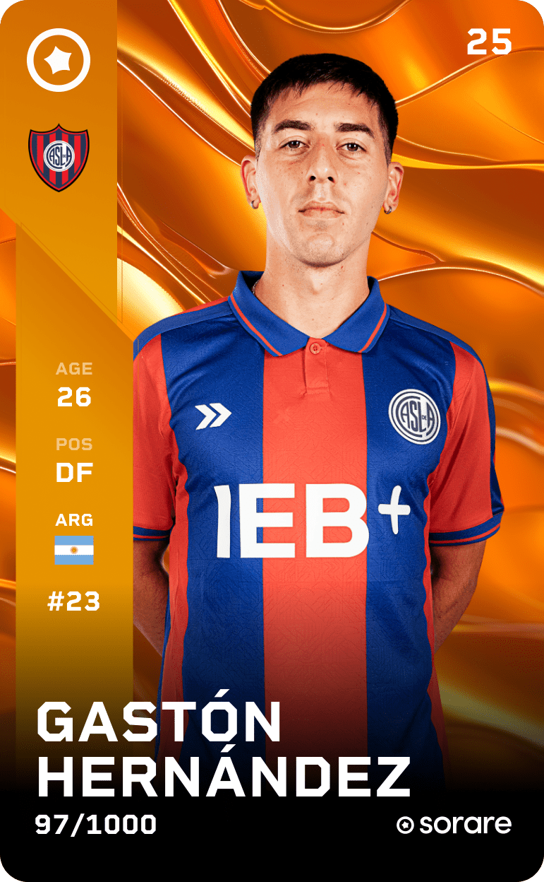 Gastón Hernández 2025-26 • Limited 97/1000