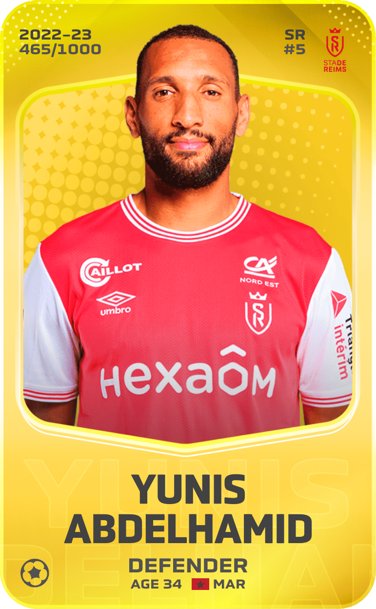 Yunis Abdelhamid 2022-23 • Limited 465/1000