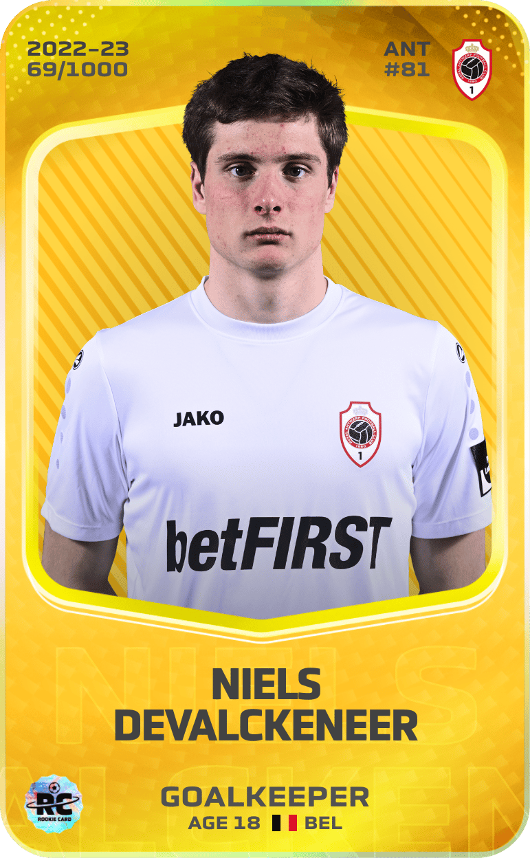 Niels Devalckeneer 2022-23 • Limited 69/1000