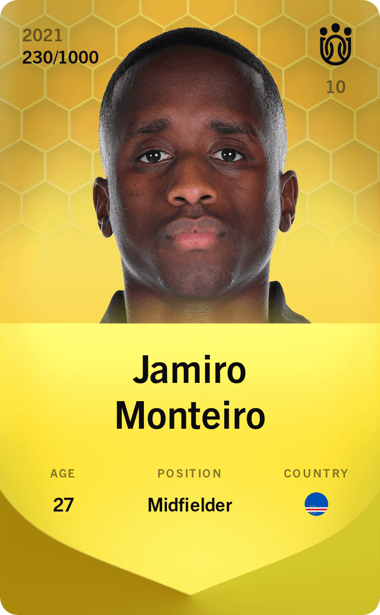 Jamiro Monteiro 2021-22 • Limited 230/1000
