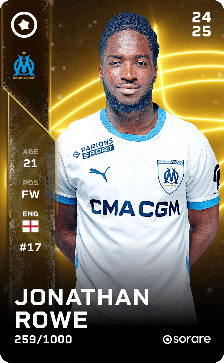 Jonathan Rowe 2024-25 • Limited 259/1000