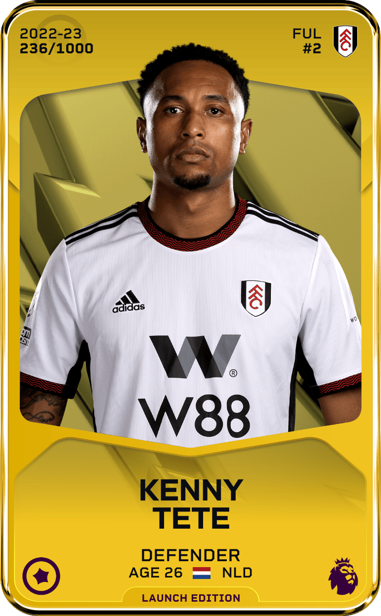 Kenny Tete 2022-23 • Limited 236/1000