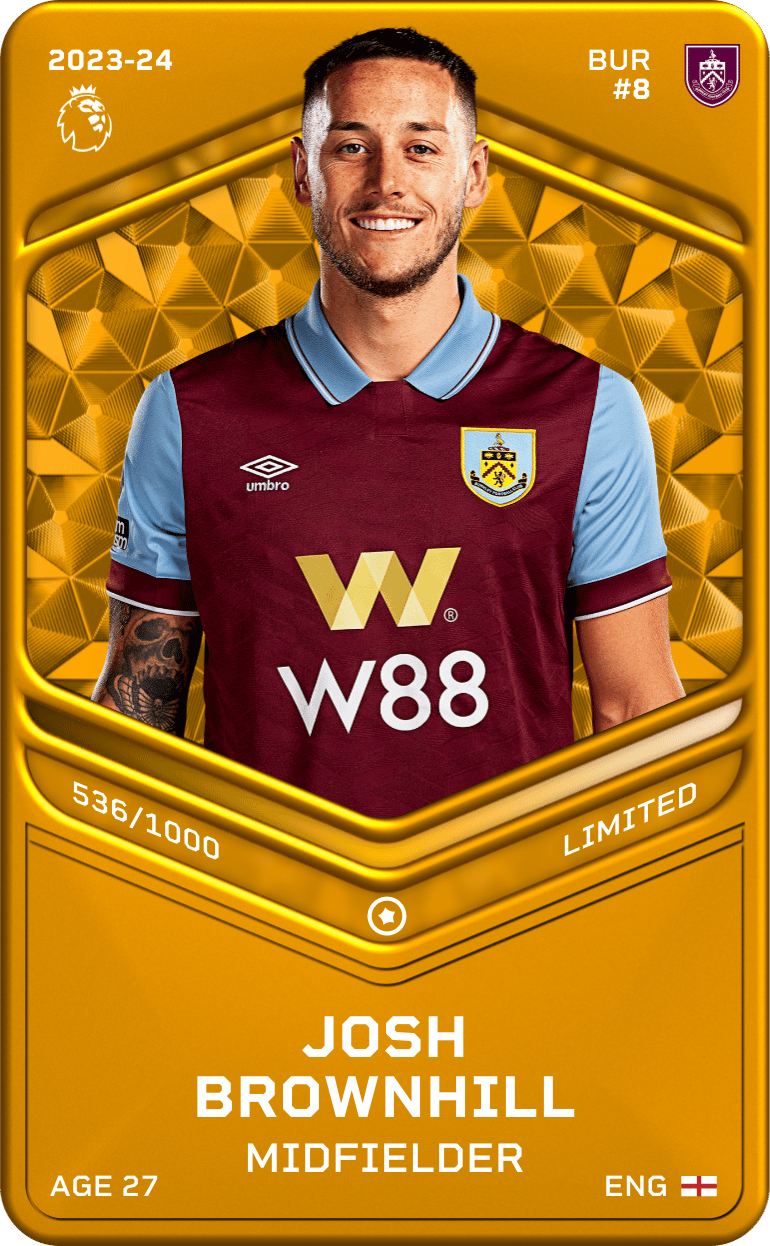 Josh Brownhill 2023-24 • Limited 536/1000