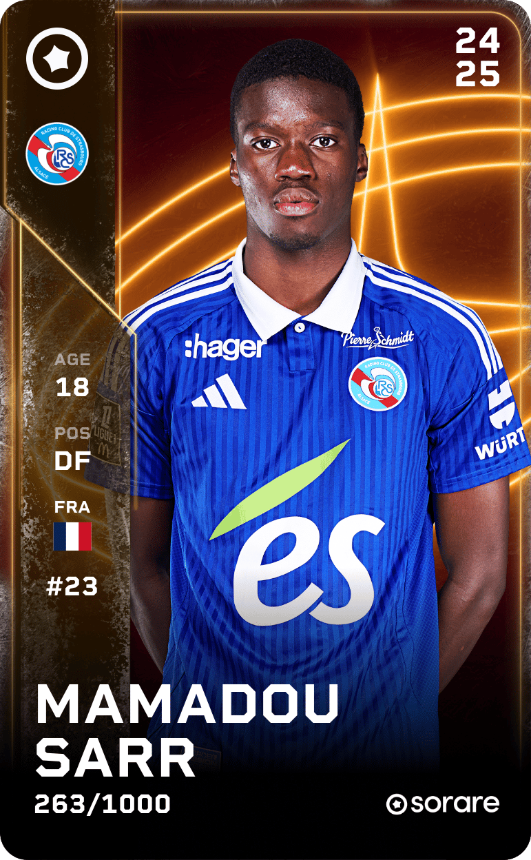 Mamadou Sarr 2024-25 • Limited 263/1000