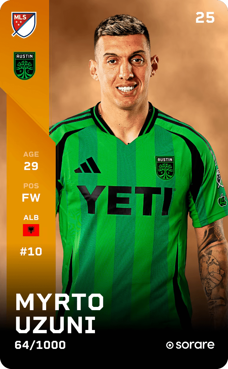 Myrto Uzuni 2025-26 • Limited 64/1000