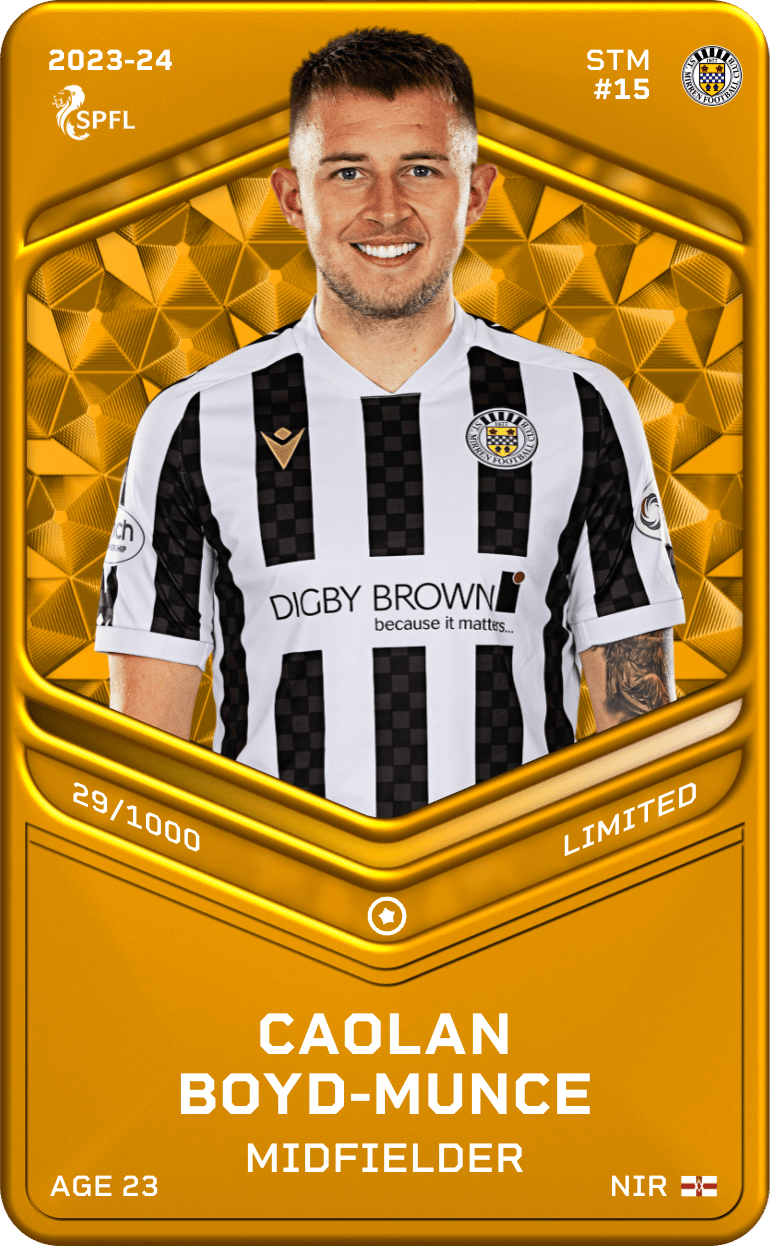 Caolan Boyd-Munce 2023-24 • Limited 29/1000