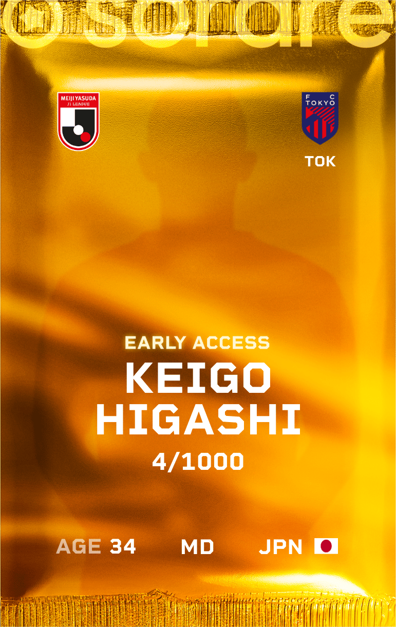 Keigo Higashi 2025-26 • Limited 4/1000