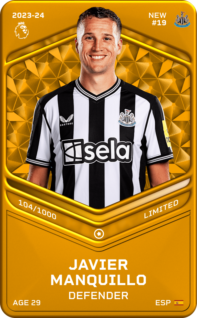 Javier Manquillo 2023-24 • Limited 104/1000