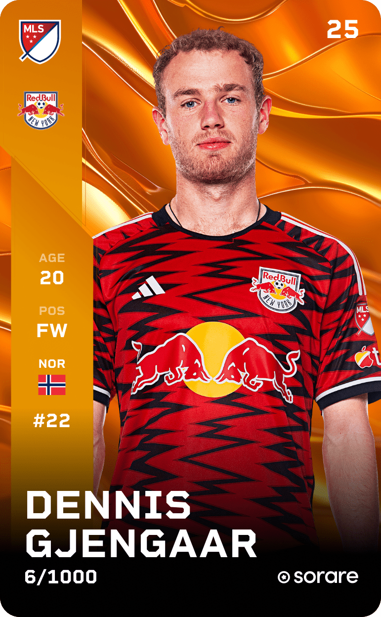 Dennis Gjengaar 2025-26 • Limited 6/1000