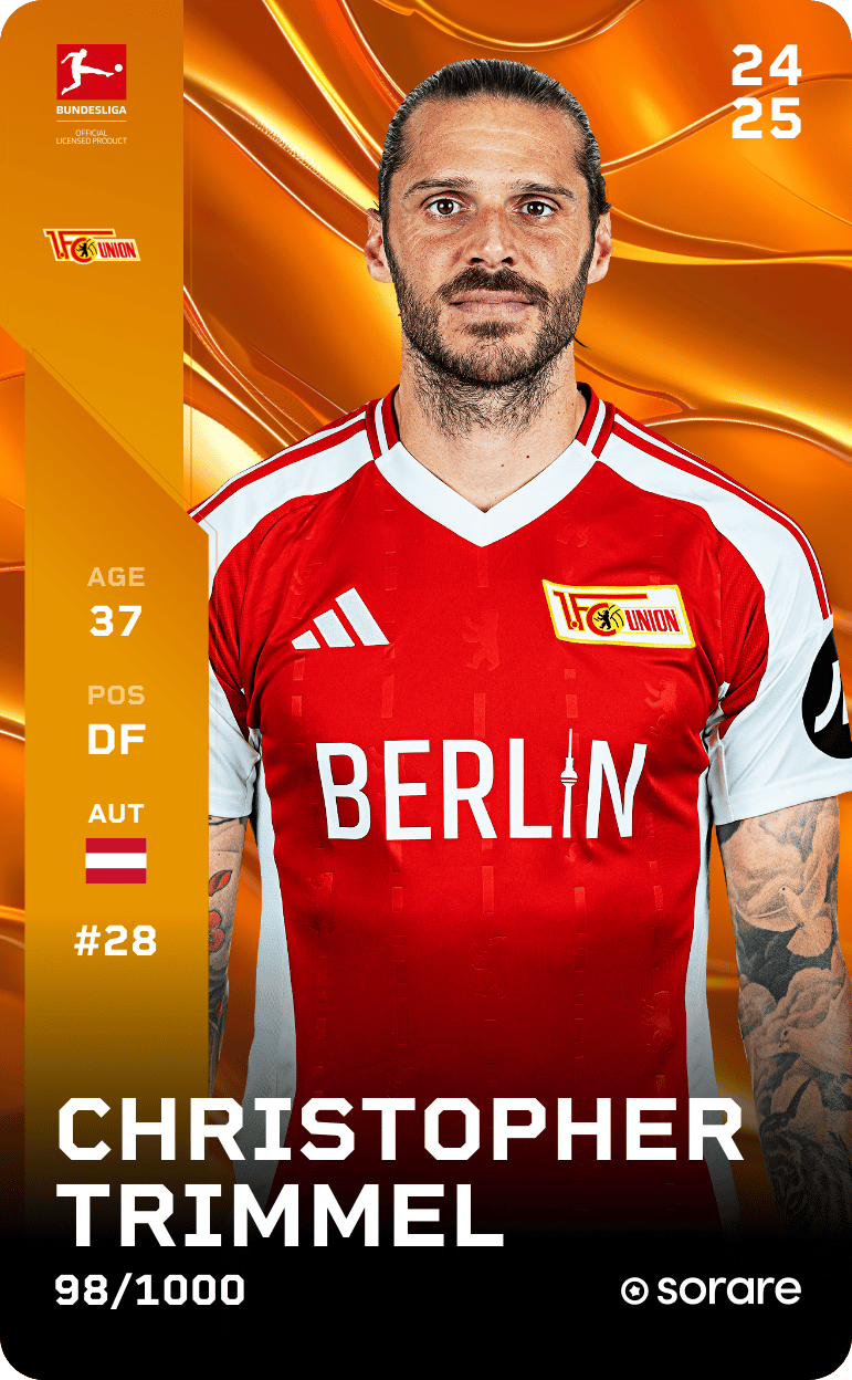 Christopher Trimmel 2024-25 • Limited 98/1000