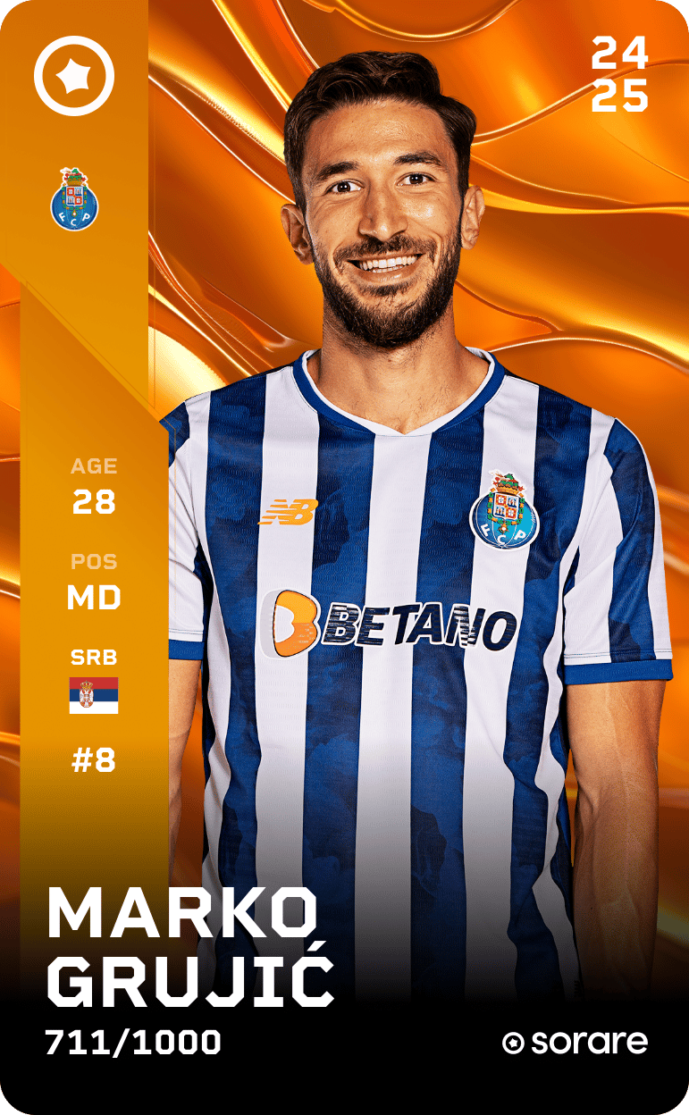 Marko Grujić 2024-25 • Limited 711/1000